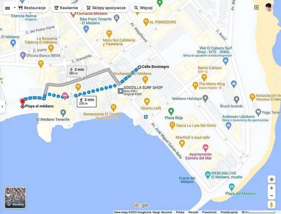 3 Bedrooms, Spacious Apartment 60 M From The Beach El Medano  0*, El Medano (Tenerife)